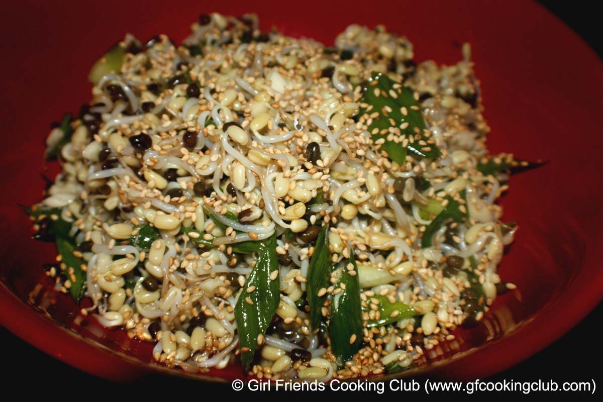 Korean Bean Sprout Salad